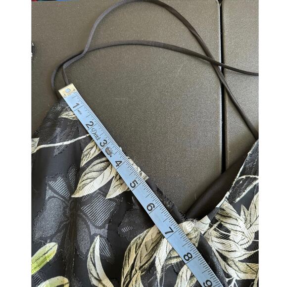 NWT Black Halo Floral Blidge Burnout Printed Sleeveless Formal Maxi Gown Size 12 - Picture 12 of 14